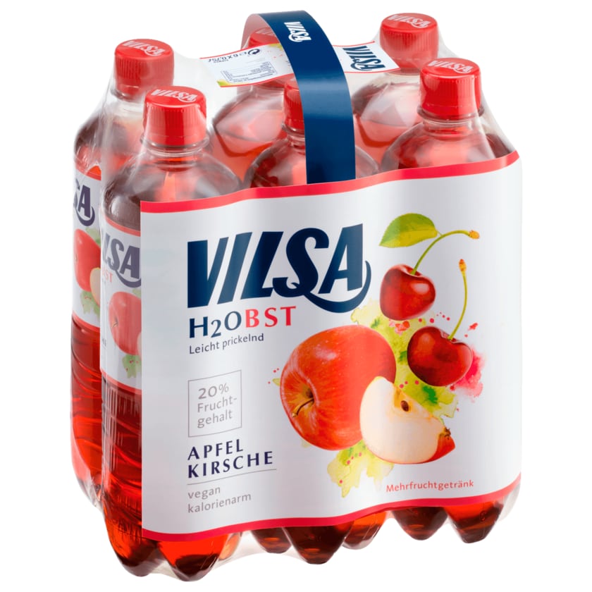 Vilsa H2Obst Apfel/Kirsche 6x0,75l